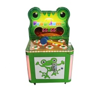 Machine de jeu d'arcade à monnayeur pour enfants, jeu de frappe au marteau, machine de rédemption de tickets, en métal et acrylique, 1 joueur