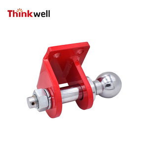 Attelage de remorquage robuste Thinkwell à 2 trous de fixation en acier au carbone pour remorque tout-terrain - Product Image 1