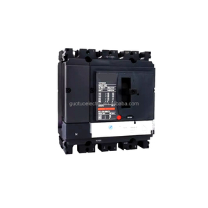 Disjoncteurs magnéto-thermiques à faible tension Guotuo Electrical, 4 pôles, 160 A, boîtier moulé, réglables, MCCB - Product Image 1
