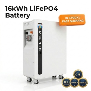 16kWh Floor <b>Standing</b> Movable Battery 51.2V 314Ah LiFePO4 IP65 11000 <b>Cycles</b> Caster Wheels Home Energy Storage Solar ESS - Product Image 1