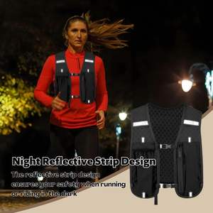 Chaleco de Hidratación para Correr, de Nailon, Ultraligero, Transpirable, Impermeable, para Maratón, Ciclismo, para Hombre - Product Image 4