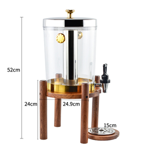 Dispensador de jugo de 8l de capacidad, dispensador de agua y bebidas con grifo para Bar y restaurante - Product Image 5