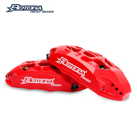 Service de personnalisation du logo Rotora, étriers de frein de course en céramique haute teneur en carbone Sprint-Pro, 4 pistons, pour Mini Volkswagen Fiat Renault