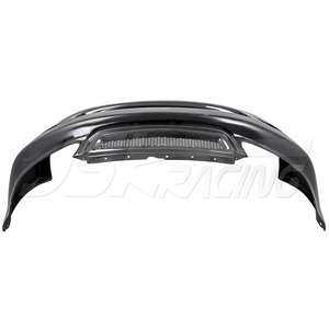 กันชนหน้าครึ่งคาร์บอนไฟเบอร์สำหรับ1999-2000 Honda Civic อัพเกรดเป็นสไตล์ช้อน - Product Image 2