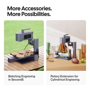 Le premier graveur laser à fibre double laser au monde pour 4 personnes, haute vitesse et prise en charge de l'IA pour presque tous les matériaux - Product Image 4