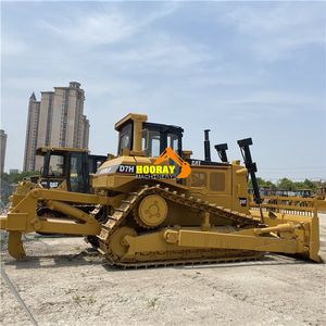 Topadora Usada Cat D7H con Motor Cummins, Bomba de Cojinete, Capacidad de Nivelación de 4m, Potencia de 197KW para Trabajos de Construcción, en Stock - Product Image 5