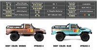 RGT EX86110 PRO PIONEER II 1/10 4WD Crawler Brushless à Axe Portique 2 Vitesses 3530 2200KV WP-10BL60 Servo 40KG 6CH 2.4G RTR