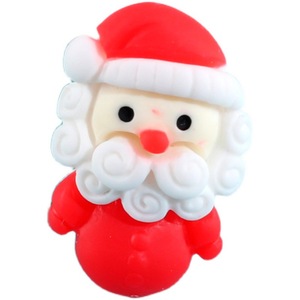 Décorations de Noël en résine EVA pour coques de téléphone, accessoires DIY, Père Noël, sapin, bonhomme de neige, renne - Product Image 3