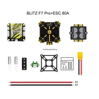 Contrôleur de vol IFlight BLITZ F722 F7 Pro BMI270 512 Mo BlackBox avec ESC BLITZ E80A 4-en-1 DShot150/300/600 4-8S pour drone FPV RC