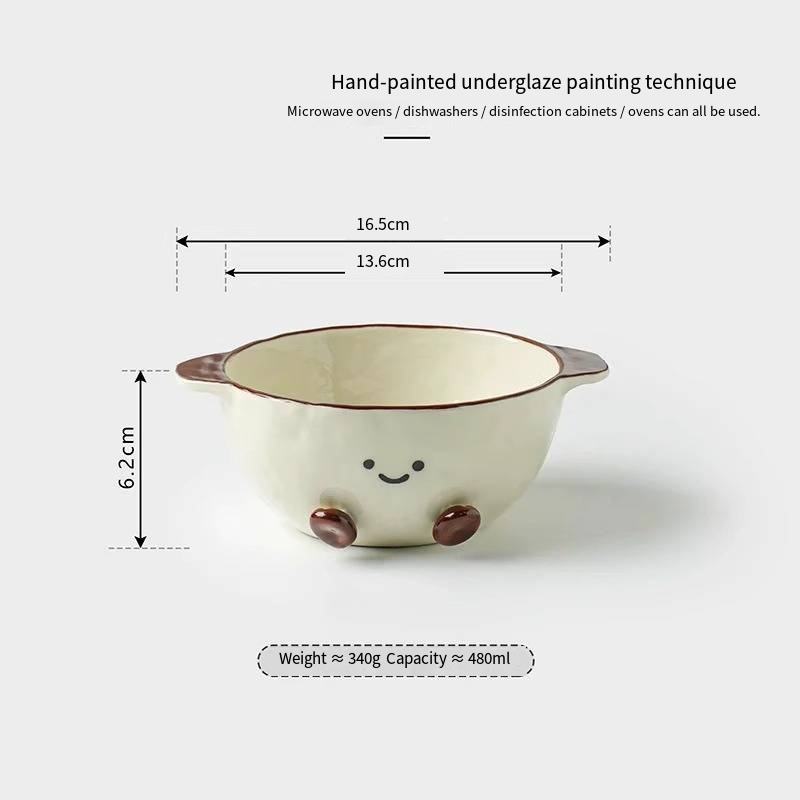 Cocoa beans - double-eared bowl