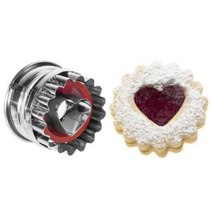 Westmark Linzer <b>Cookie</b> Cutter Heart Shape Pack Of 6 For Baking Decorative <b>Cookies</b> - Product Image 1
