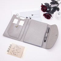 Portefeuille et cahier en cuir Pu souple personnalisé A5