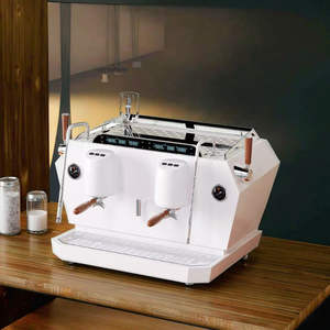 Máquina de Café Espresso Eléctrica de Acero Inoxidable, Precio al por Mayor, Bomba Rotativa de Alta Calidad, Sistema de Preparación para Uso Comercial, 9 Bares - Product Image 1