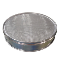Tamis d'analyse en acier inoxydable 20-200 Mesh ASTM ISO CE pour l'analyse des particules en laboratoire (sol, sable, poudre)