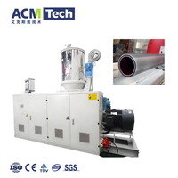 Machine à fabriquer des tuyaux en PPR Acmtech, ligne d'extrusion de tuyaux en plastique PPR, machine à fabriquer des tuyaux