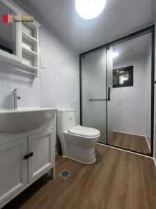 Casa Modular <span class=keywords><strong>de</strong></span> <span class=keywords><strong>dos</strong></span> pisos, casa pequeña móvil prefabricada, contenedor portátil para oficina y casa <span class=keywords><strong>de</strong></span> estar plana Granny - Product Image 6
