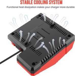 <strong>Multi</strong> Voltage Lithium-ion Battery <strong>Charger</strong> Compatible with Milwaukee 12V-18V M12 M18 M14 Lithium Battery <strong>Charger</strong> - Product Image 6