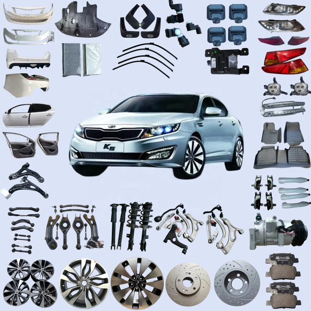 K5/3/X3 Headlight Brake Pad Front Bumper Body Kit Spoiler Grill Engine Hood Car Spare Parts