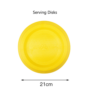 Juguete Resistente para Perros, Discos Voladores Interactivos con Anillo de Tracción y Pelota Sólida para Perros Pequeños, Medianos y Grandes, el Mejor Regalo para Cumpleaños y Días Festivos - Product Image 6