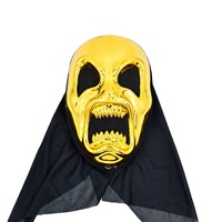 Masque vintage d'Halloween, fête costumée d'Halloween, masque intégral effrayant de crâne antique pour Halloween