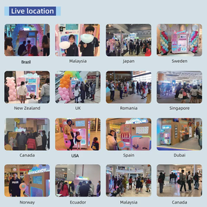 Máquina Expendedora de algodón de azúcar rosa, máquina expendedora automática de flores de bajo costo para fiestas, hogar, escuela, centro comercial, bares de aperitivos - Product Image 6