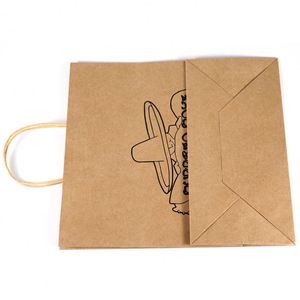 Bolsa de Papel para Compras con Logotipo Personalizado, de Marca Famosa de Lujo, a Precio Económico al por Mayor - Product Image 4