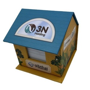 Nhà Hình tái chế EcoFriendly notepad và ghi chú dán cho văn phòng vui vẻ và năng suất - Product Image 5