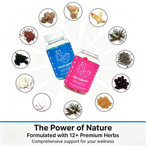 Gummies véganes personnalisées OEM pour le soutien des courbes corporelles, gummies naturels pour la gestion du poids - Product Image 4