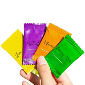 OEM naturale caffeina mentine energetiche senza zucchero zecche pressate personalizzate - Product Image 5
