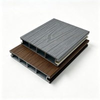 Planches de terrasse modulaires en aluminium à emboîtement DIY, surface imitation bois, pour jardin résidentiel, terrasse, livraison directe