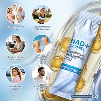OEM ODM Marque Privée 1200mg NAD+ Liquide en Sachet Stick avec Resvératrol PQQ Glutathion Astaxanthine, Anti-âge Cellulaire Vente en Gros