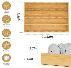 Nuevo Soporte <span class=keywords><strong>de</strong></span> Almacenamiento <span class=keywords><strong>de</strong></span> Cápsulas <span class=keywords><strong>de</strong></span> Café <span class=keywords><strong>de</strong></span> Bambú Personalizado para Cápsulas <span class=keywords><strong>Nespresso</strong></span> Vertuo y Vertuoline, para el Hogar, la Oficina, la Estación <span class=keywords><strong>de</strong></span> Café - Product Image 2