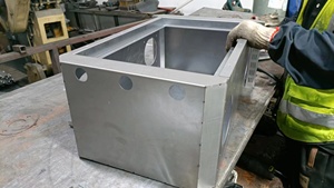 Tùy chỉnh chất lượng cao thép carbon sơn tĩnh điện màu đen xử lý bề mặt trường hợp máy tính nhôm bao vây tấm kim loại chế tạo - Product Image 4