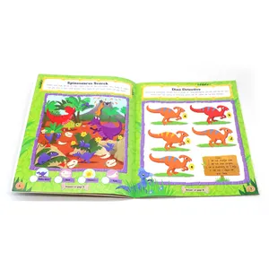 Libros educativos para niños, impresión offset, impresión personalizada de libros de texto en inglés