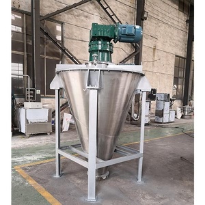 Mezclador de cinta cónica de tornillo doble de alta uniformidad de mezcla <span class=keywords><strong>DSH</strong></span>, máquina mezcladora de Cono doble, mezclador de Cono doble para la industria alimentaria - Product Image 3