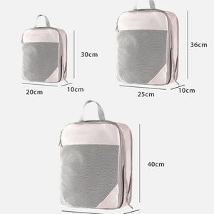 2025 New Fashion Multifunction <b>Travel</b> Storage <b>Bag</b> Home <b>Organizer</b> Set Zipper Closure Three-Piece Package - Product Image 2