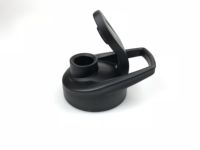 Bouteille de shaker en verre personnalisée de 700 ml et 1000 ml avec boule de mélange et manchon en silicone pour un cadeau de Noël