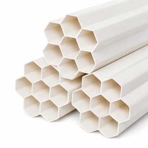 Tubo a Nido d'Ape in PVC Bianco di Alta Qualità a <span class=keywords><strong>7</strong></span> Fori per Protezione Cavi di Telecomunicazione OEM ODM - Product Image 1