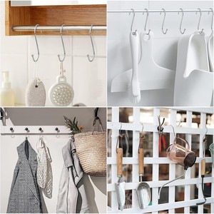 Crochets de suspension en fer multifonctionnels avec filetage S 3.0, hauteur 90 cm, pour cuisine, garage, entrée - Product Image 1