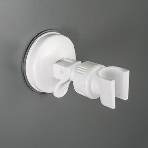Support <span class=keywords><strong>de</strong></span> <span class=keywords><strong>douche</strong></span> mural universel blanc détachable à ventouse, <span class=keywords><strong>sans</strong></span> perçage, réglable pour douchette à main - Product Image 5