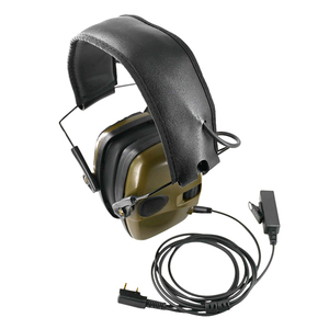 Auriculares Tácticos con Reducción de Ruido para Baofeng UV-5R UV-25 Kenwood de 2 Pines con PTT para Caza y Deportes de Tiro - Product Image 6