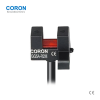 Capteur photoélectrique CORON GG5A-R2M à fente en R, sortie NPN/PNP 5-24VDC, pour la détection et le comptage de passage de vis