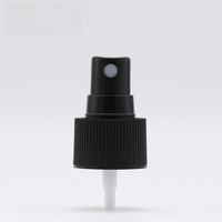 Flacon pulvérisateur PET noir de haute qualité, vide, 50 ml/75 ml/100 ml/250 ml, avec pompe à pression, impression sérigraphique personnalisée, emballage pour soins de la peau