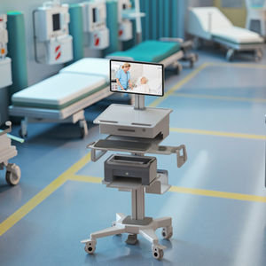 Chiều cao có thể điều chỉnh Bệnh viện Y tế xe đẩy y tế máy tính bảng Xe đẩy bệnh viện cho phòng khám Nha khoa Ergonomic xử lý y tế trolly - Product Image 6