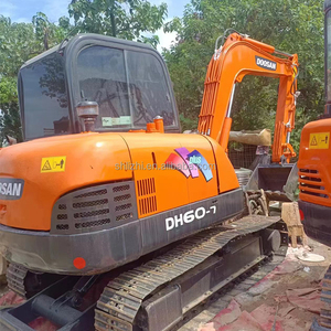 Moteur d'occasion 100% coréen pour excavatrice DH60-7, modèle 2019, poids opérationnel 6 tonnes, pompe moteur, prix bas, 95% neuf - Product Image 3