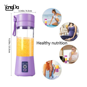 Licuadora Portátil Eléctrica para Deportes al Aire Libre, 380 ml, para Hacer Smoothies y Batidos con Hielo - Product Image 4