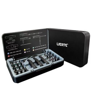Juego de destornilladores magnéticos de acero S2 LIERTE 24 en 1 con mango de trinquete, herramienta multifunción para reparaciones domésticas y bricolaje - Product Image 2