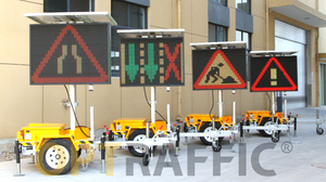 5-COLOUR <span class=keywords><strong>VMS</strong></span> لوحات أدى العرض الإلكترونية مقطورة علامات المحمولة علامة رسالة متغيرة - Product Image 5