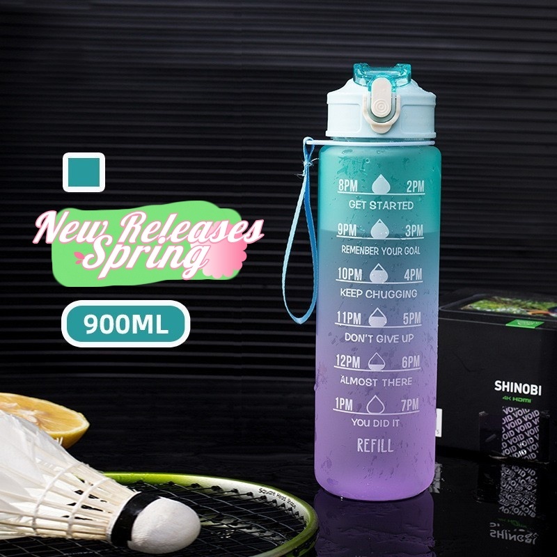 Gradient green 900ml (including standard stickers)