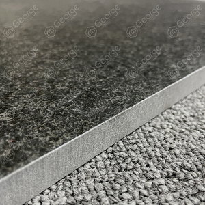 Đá Granite đen đánh bóng Sứ sàn gạch tấm 300x600mm chống trượt kháng khuẩn thiết kế hiện đại ngoài trời lát đá - Product Image 4